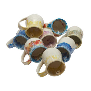 Blue Drip Smile Mug