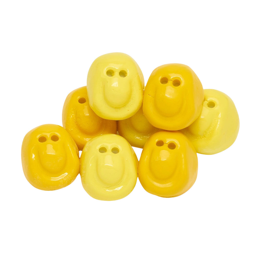 Bag of 8 Smiles by Color – Choose Your Color | Handmade Ceramic Kindness Gift Set