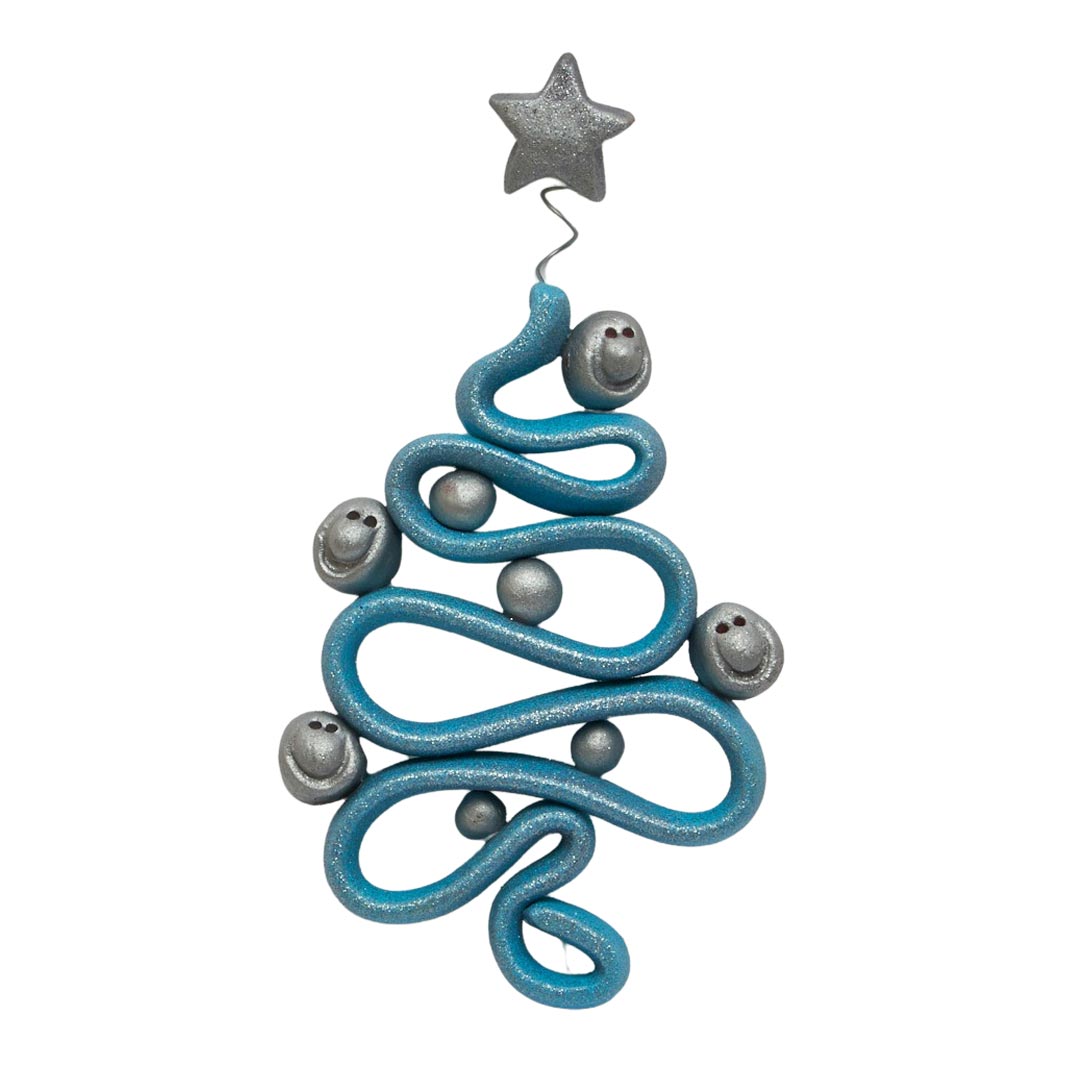 PRE-ORDER Blue Squiggle Tree