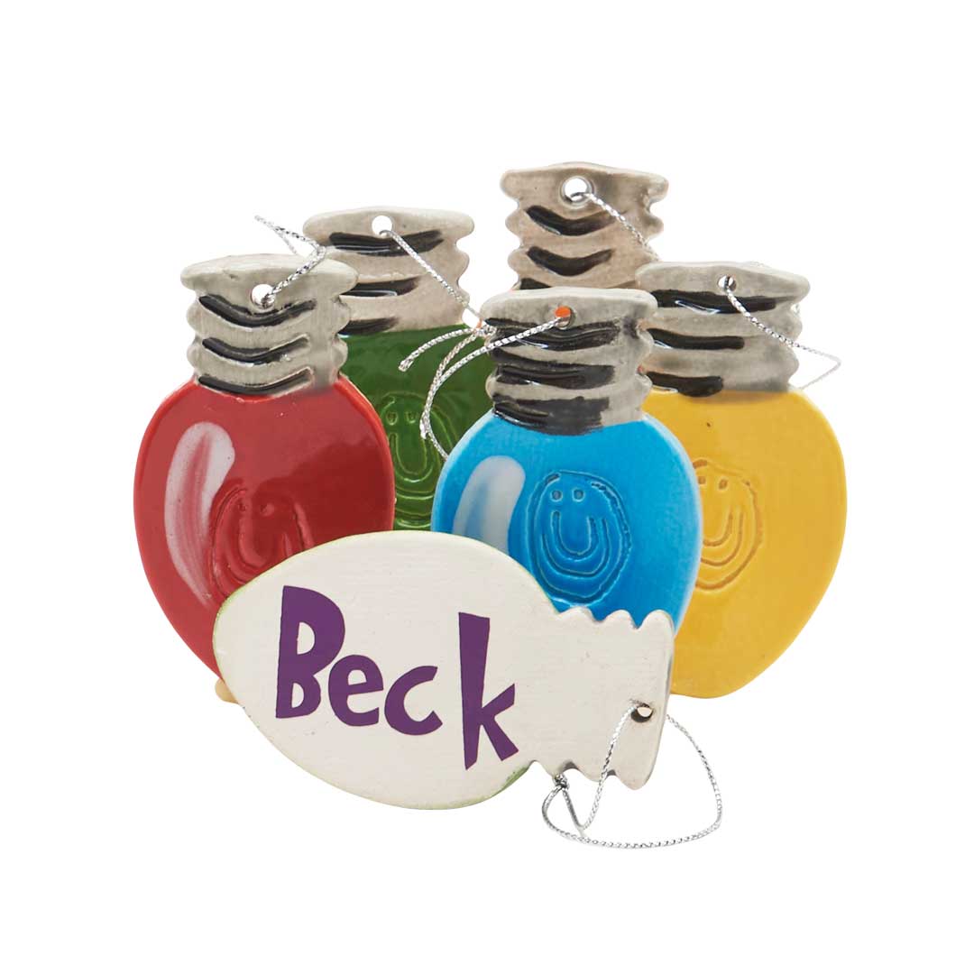 Holiday Light Bulb Ornament