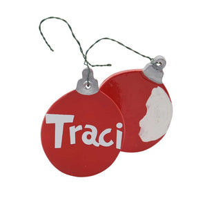 Ornament Personalization (Ornament Sold Separately)