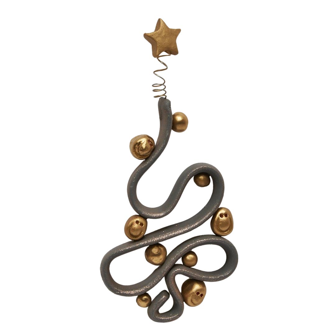 PRE-ORDER Pewter Squiggle Tree