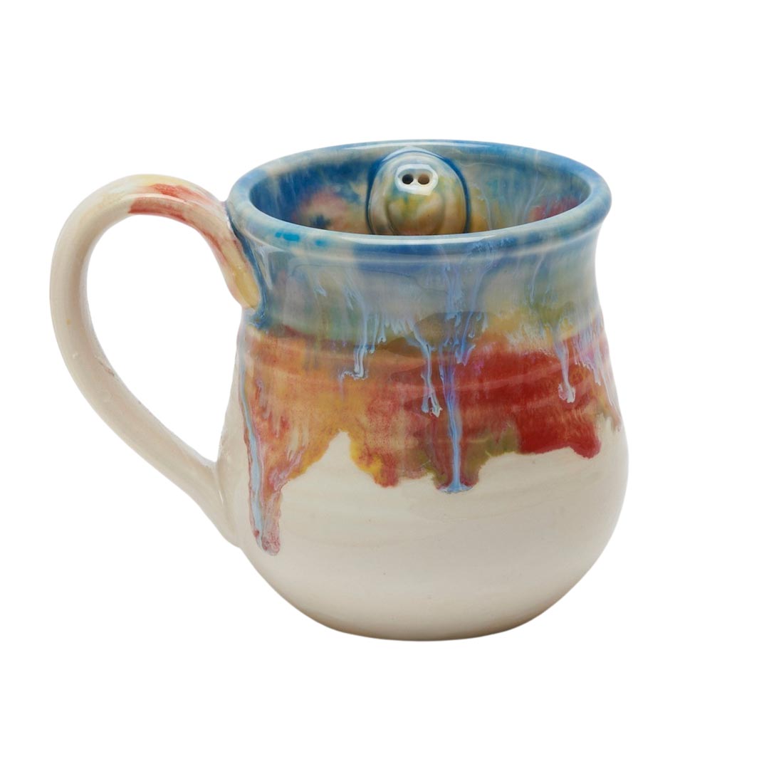 Multicolor Drip Smile Mug