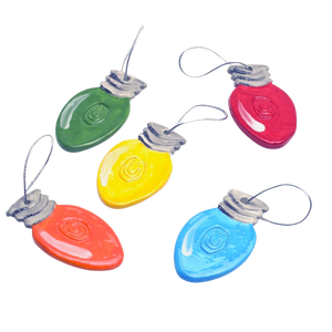 Holiday Light Bulb Ornament